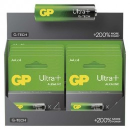 Alkalická baterie GP Ultra Plus AA (LR6), 4 ks