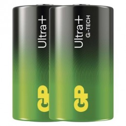 GP alkalická baterie ULTRA PLUS D (LR20) 2PP