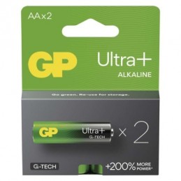 GP alkalická baterie ULTRA PLUS AA (LR6) 2PP