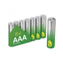 GP alkalická bat SUPER AAA (LR03) 8 pcs value pack