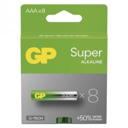 GP alkalická bat SUPER AAA (LR03) 8 pcs value pack