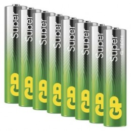 GP alkalická bat SUPER AAA (LR03) 8 pcs value pack