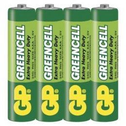 GP zinková baterie GREENCELL AAA (R03), 4SH