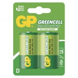 GP zinková baterie GREENCELL D (R20) 2BL