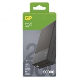 GP PowerBank M2+ Series 20000mAh M20C Šedý