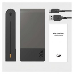 GP PowerBank M2+ Series 20000mAh M20C Šedý