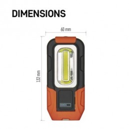 LED SVÍTILNA 3W COB 3×AAA