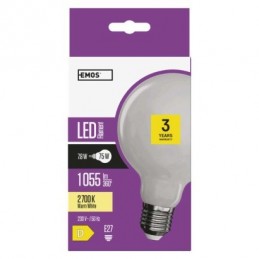 LED FLM G95 GLOBE 7,8W(75W) 1055lm E27 WW