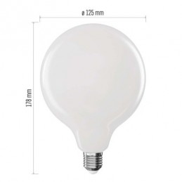 LED FLM G125 GLOBE 11W(100W) 1521lm E27 WW