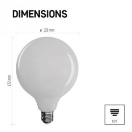 LED FLM G125 GLOBE 11W(100W) 1521lm E27 NW