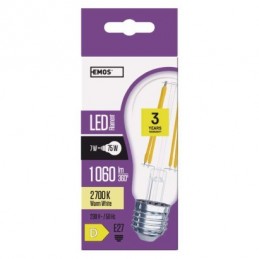 LED FLM A60 7W(75W) 1060lm E27 WW