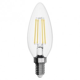 LED FLM CANDLE 6W(60W) 810lm E14 NW