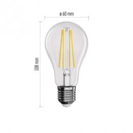 LED FLM A60 3,4W(40W) 470lm E27 WW