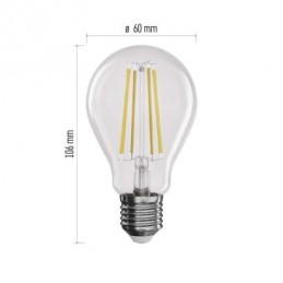 LED FLM A60 DIM 7,5W(75W) 1055 lm E27 WW