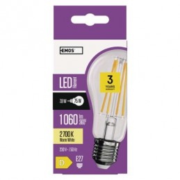 LED FLM A60 7,8W(75W) 1 060lm E27 WW