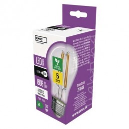 LED FLM A60 3,8W(60W) 806lm E27 NW A CLASS