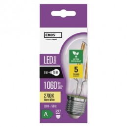 LED FLM A60 5W(75W) 1060lm E27 WW A CLASS