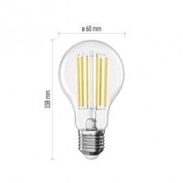 LED FLM A60 7,2W(100W) 1521lm E27 WW  A CLASS