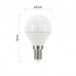 LED TRUE LIGHT MINI GL 4,2W(40W) 470lm E14 WW