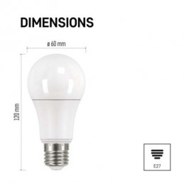 LED CLS A60 10,7W(75W) 1060lm E27 WW