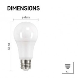 LED CLS A60 10,7W(75W) 1060lm E27 CW