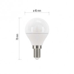 LED CLS MINI GL 5W(40W) 470lm E14 WW 3PC