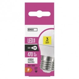 LED CLS MINI GL 5W(40W) 470lm E27 NW