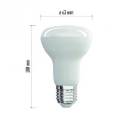 LED CLS R63 8,8W(60W) 806lm E27 WW