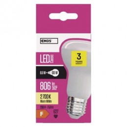 LED CLS R63 8,8W(60W) 806lm E27 WW