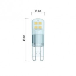 LED CLS JC 1,9W(22W) 210lm G9 WW