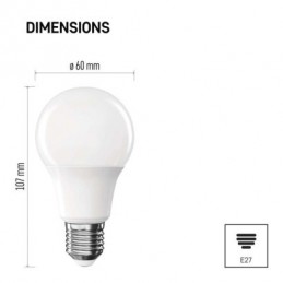 LED CLS A60 4W(40W) 470lm E27 NW