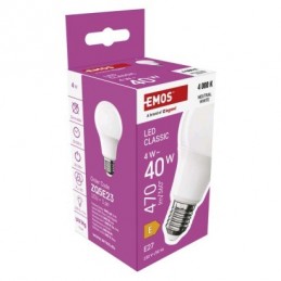 LED CLS A60 4W(40W) 470lm E27 NW