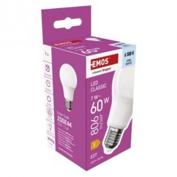 LED CLS A60 7W(60W) 806lm E27 CW