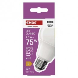 LED CLS A60 9,5W(75W) 1055lm E27 NW