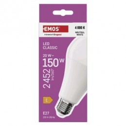 LED CLS A80 20W(150W) 2452lm E27 NW