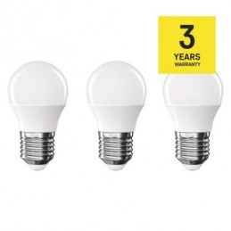 LED CLS MINI GLOBE 4,2W(40W) 470lm E27 WW 3PC