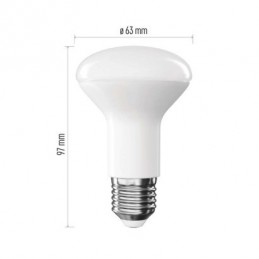 LED CLS R63 7W(60W) 806lm E27 WW