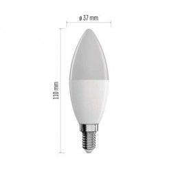 LED GOSMART C37 4,8W(40W)470lmE14  WIFI RGBCCT