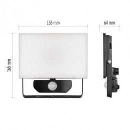 LED REFLEKTOR TAMBO 20W 1600LM PIR