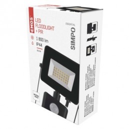 LED REFLEKTOR SIMPO 20,5W 1800LM PIR