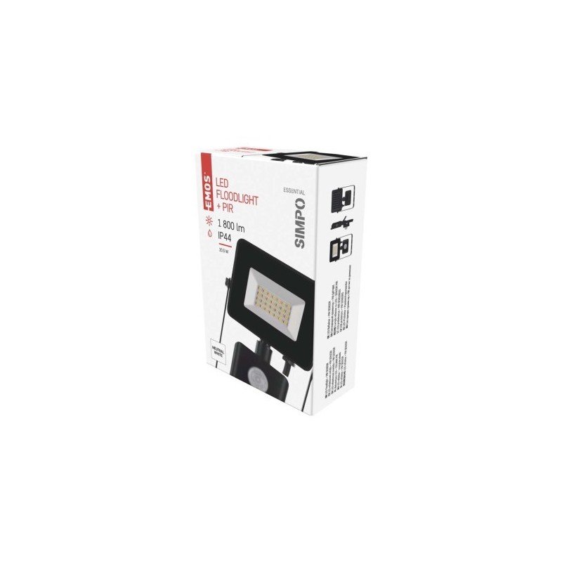 LED REFLEKTOR SIMPO 20,5W 1800LM PIR