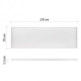 LED PANEL PROXO V. 30×120 40W 4000LM NW IP20 UGR