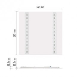 LED PANEL TROXO 60×60 27W 3150LM NW UGR