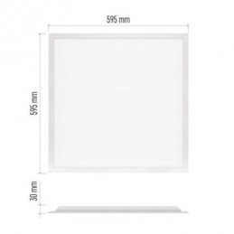 LED PANEL DAXXO 60×60 36W 3600LM IP20 NW