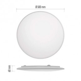 LED SVÍTIDLO ALVI PŘ.K 36W 2880LM STM. CCT+OVLADAČ