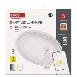 GOSMART LED SVÍTIDLO ILVI PŘISAZENÉ, KRUH 30W+DO