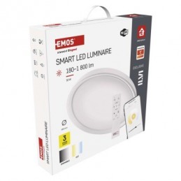 GOSMART LED SVÍTIDLO ILVI PŘISAZENÉ, KRUH 30W+DO