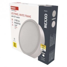 LED SVÍTIDLO NEXXO PŘ.KR 21W 1900LM IP40 CCT B