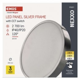 LED SVÍTIDLO NEXXO PŘ.KR 28,5W 2700LM IP40 CCT S