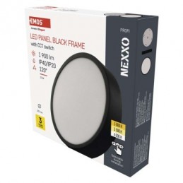 LED SVÍTIDLO NEXXO PŘ.KR 21W 1900LM IP40 CCT Č